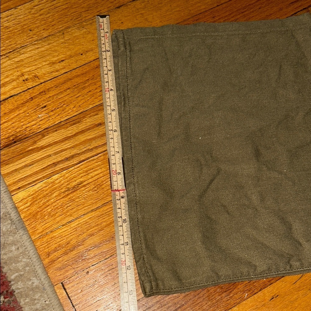 Levi's Green Wide Leg Pants Casual Cotton - Picture 7 of 11